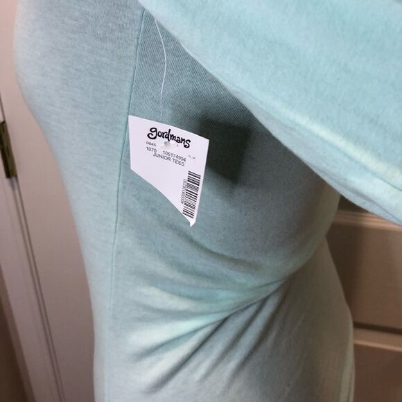 NWT Derek heart light blue long sleeves tee size small - Picture 7 of 9